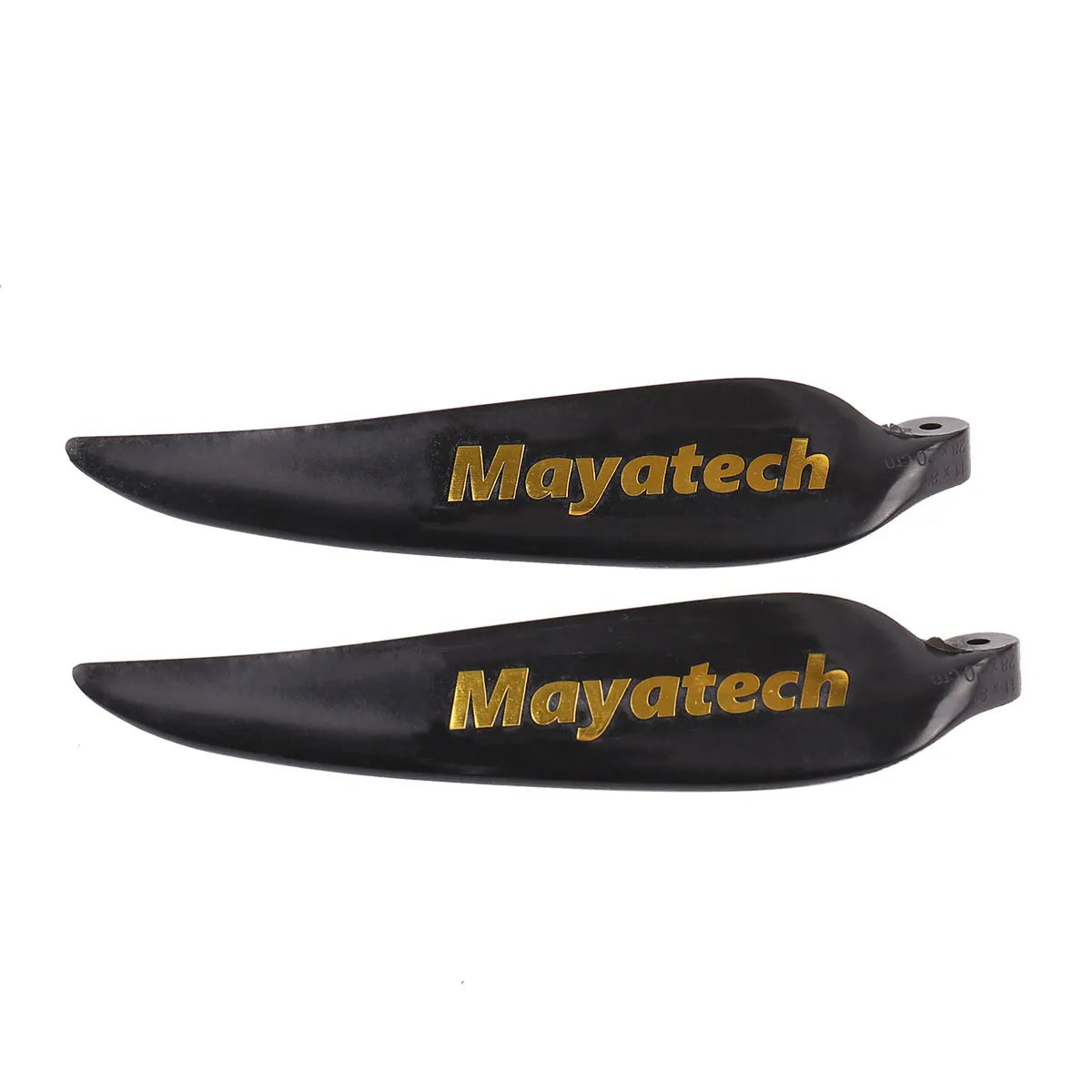 Black nylon folding paddle glidder measuring 12cm by 6.5cm with quick disassembly fittings