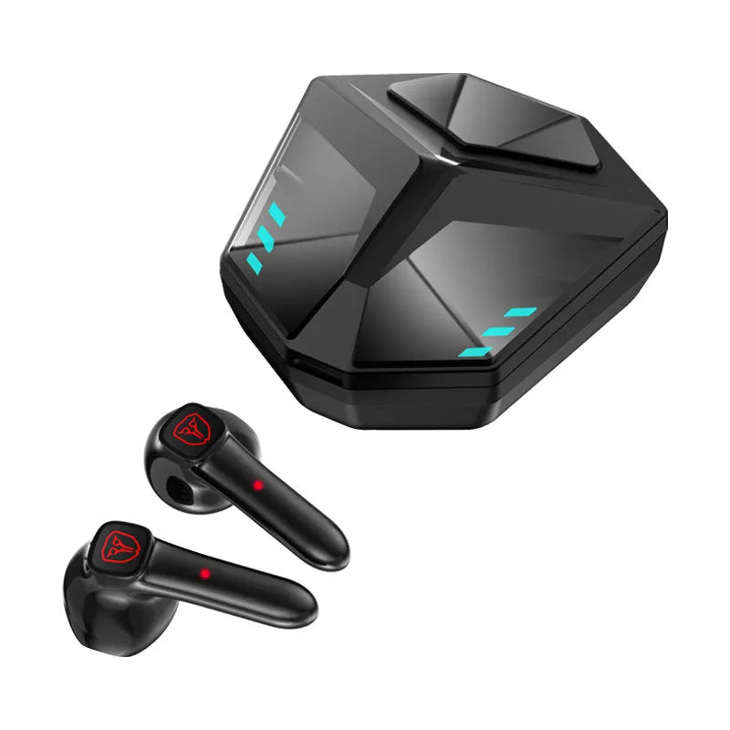 M59 style wireless Bluetooth gaming headset with compact ABS plastic earcups.
