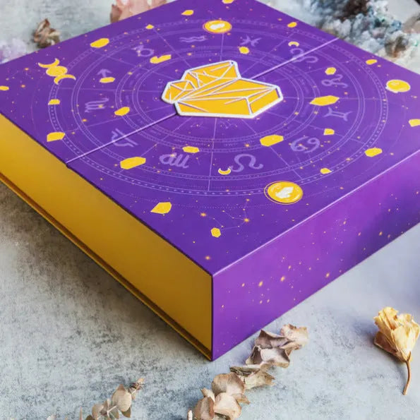 Halloween gift box with countdown numbers measuring 33.5cm wide