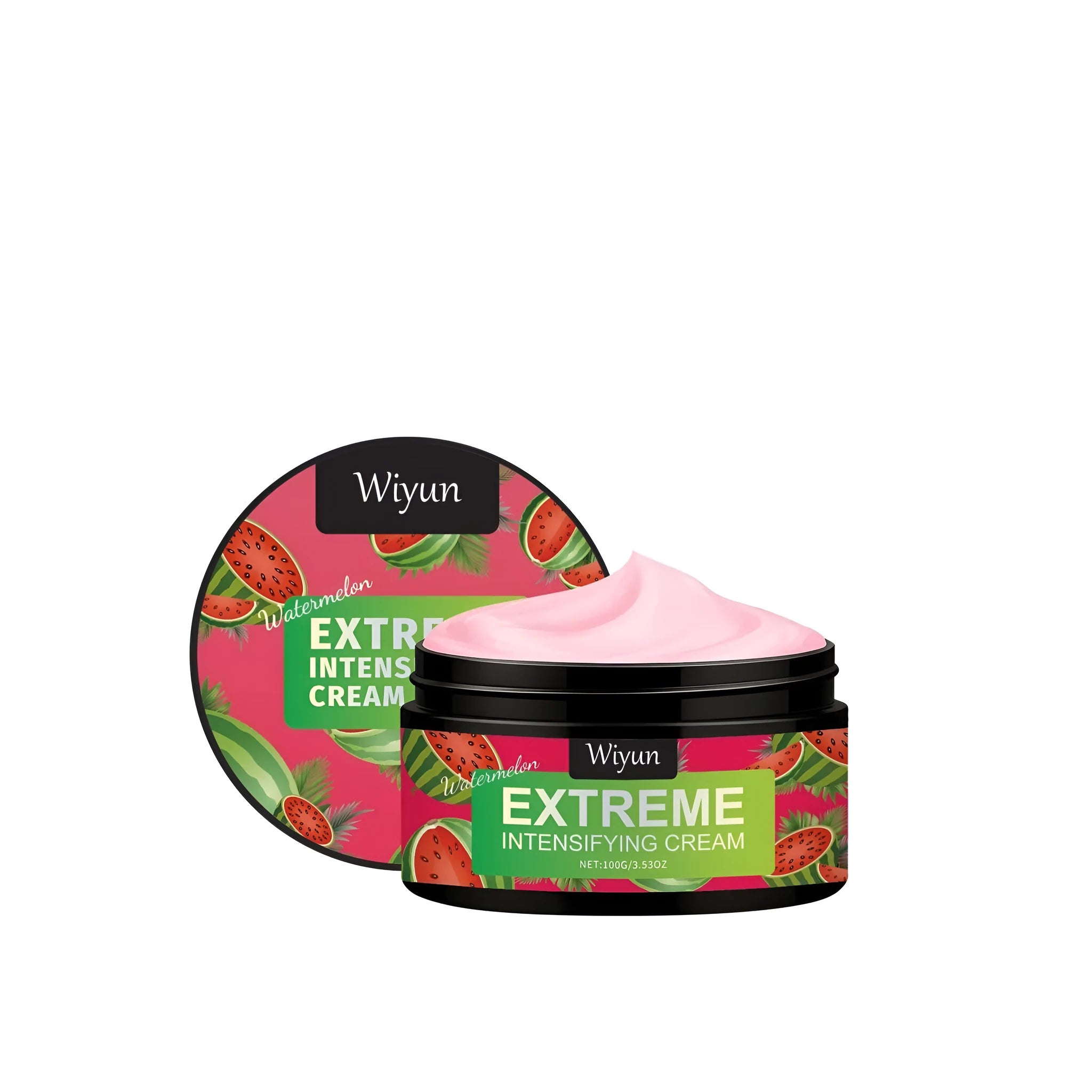 Jar of Watermelon Extreme Intensifying Cream facial moisturising gel, 100g