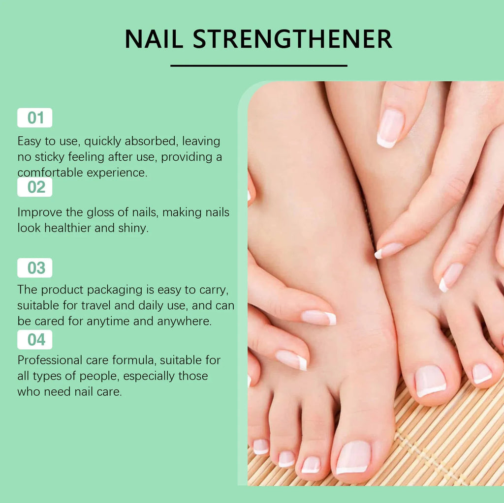 30ml plastic bottle of clear nail nursing solution for gentle daily cleaning