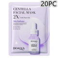 Collagen hyaluronic acid facial sheet mask 30g gel formula in white packaging