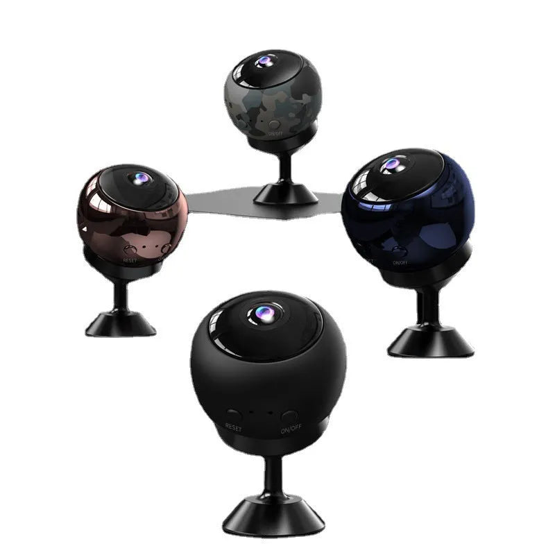 1080p wireless WiFi surveillance camera with ABS plastic housing and 3.6° lens