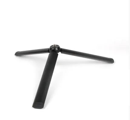 Black aluminium mobile phone tripod compatible with Apple iPhone devices