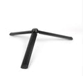 Black aluminium mobile phone tripod compatible with Apple iPhone devices