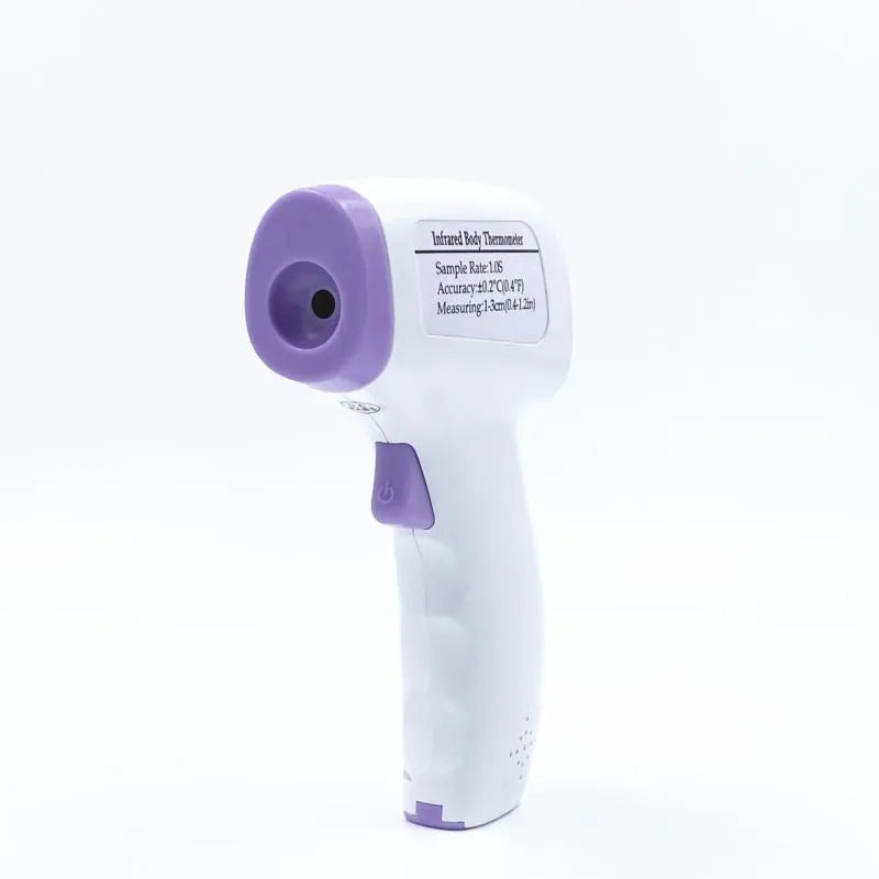 White digital non-contact thermometer for instant temperature measurement