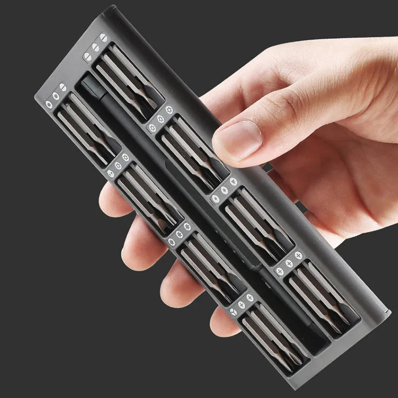 49-piece magnetic screwdriver set with cross and one word heads for mobile phone disassembly