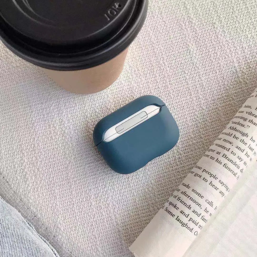 Plastic protective case for Apple AirPods Pro 3 wireless earbuds in various colours.