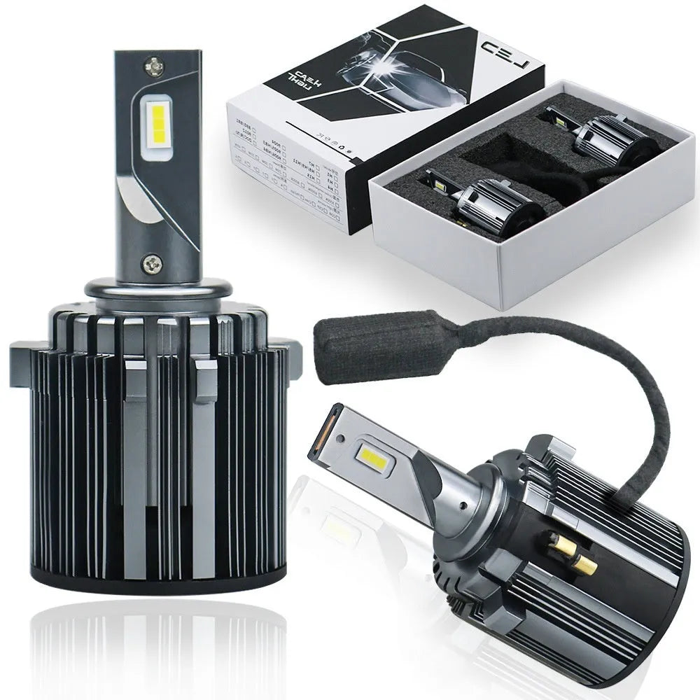 Volkswagen Golf 7 specific LED low beam headlight bulb with aluminium housing