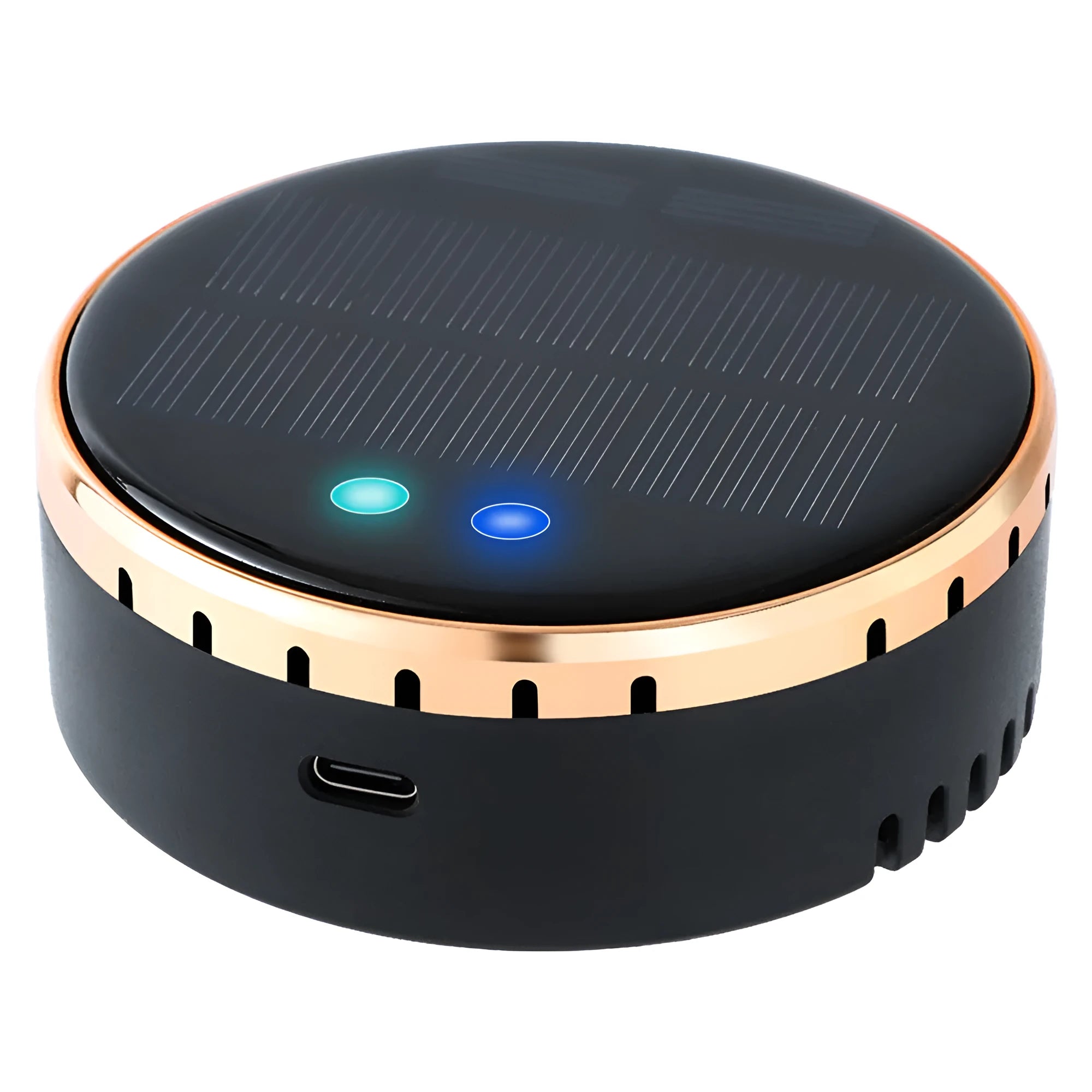 Car mounted solar air humidifier installed in vehicle air conditioning vent