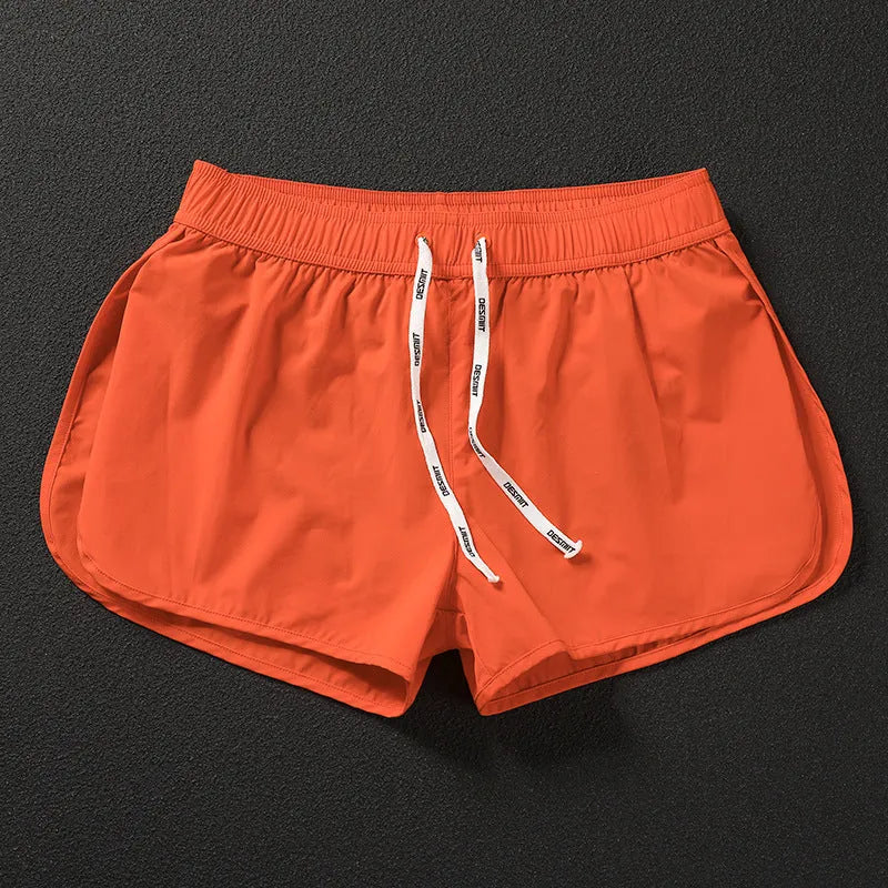 Men's loose fit surf shorts in polyester with micro elasticity for beach and swimming