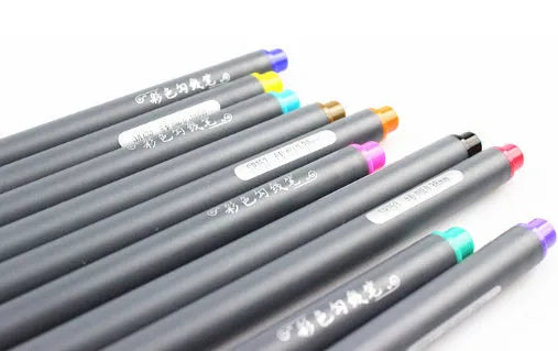 Hook line technical drawing pen with 0.38mm ultra-fine tip and syringe-style application system