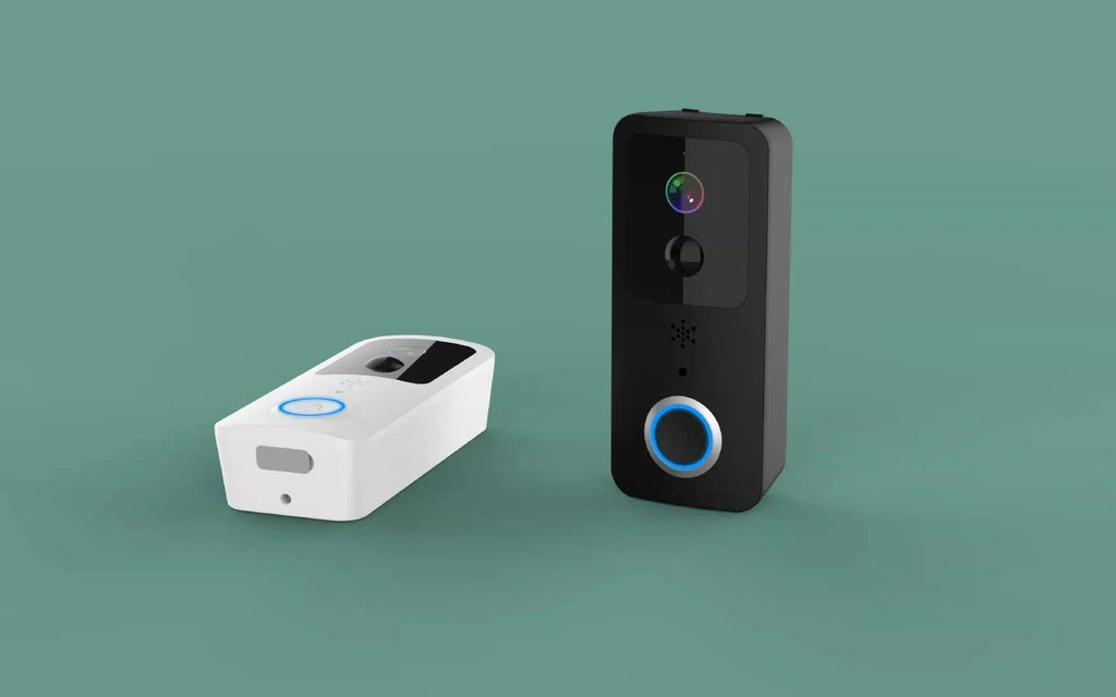 Waterproof smart home visual doorbell with HD video capability and remote app access