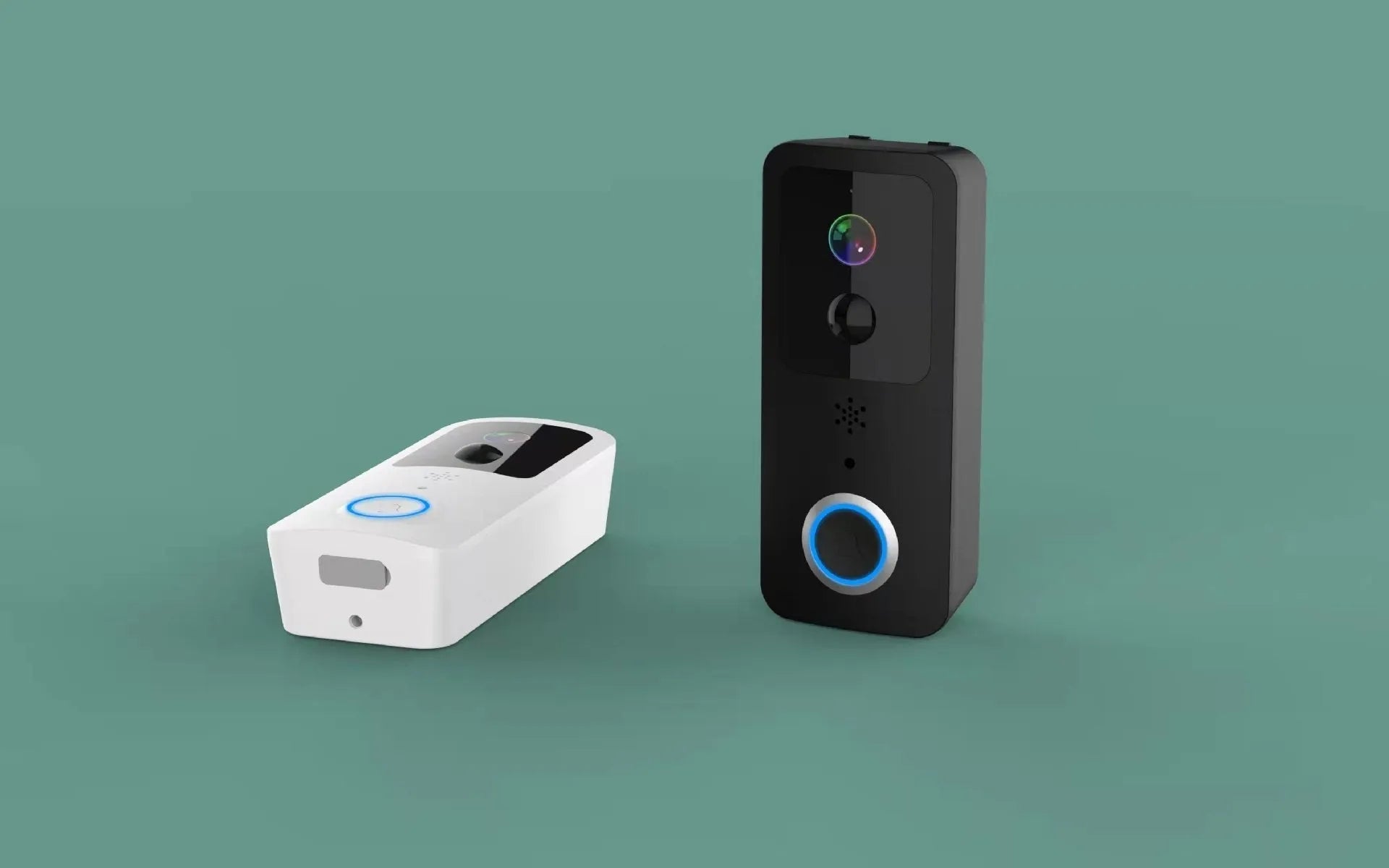 Waterproof smart home visual doorbell with HD video capability and remote app access