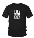 DIY men's loose fit printed T-shirt with round neck and short sleeves