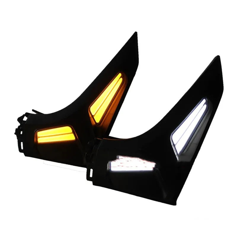 Yamaha NMAX155 LED turn signal steering lights in three colour options
