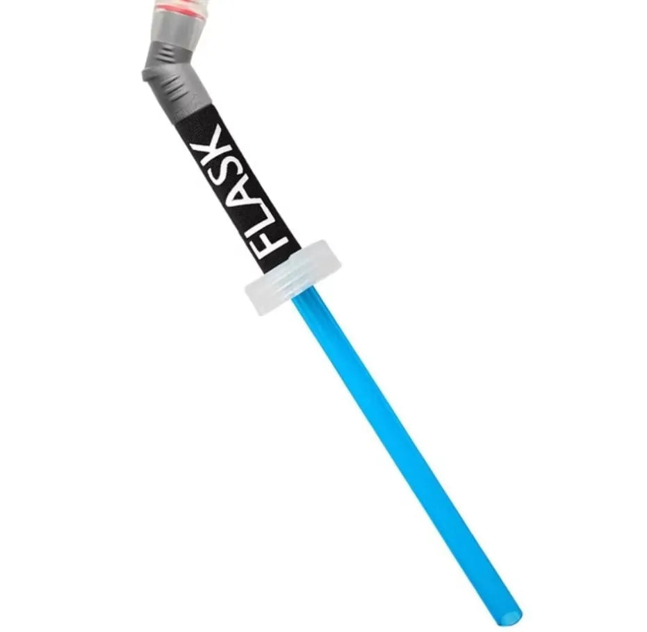 Portable plastic drinking straw with suction tube for mountain climbing and biking outdoor activities