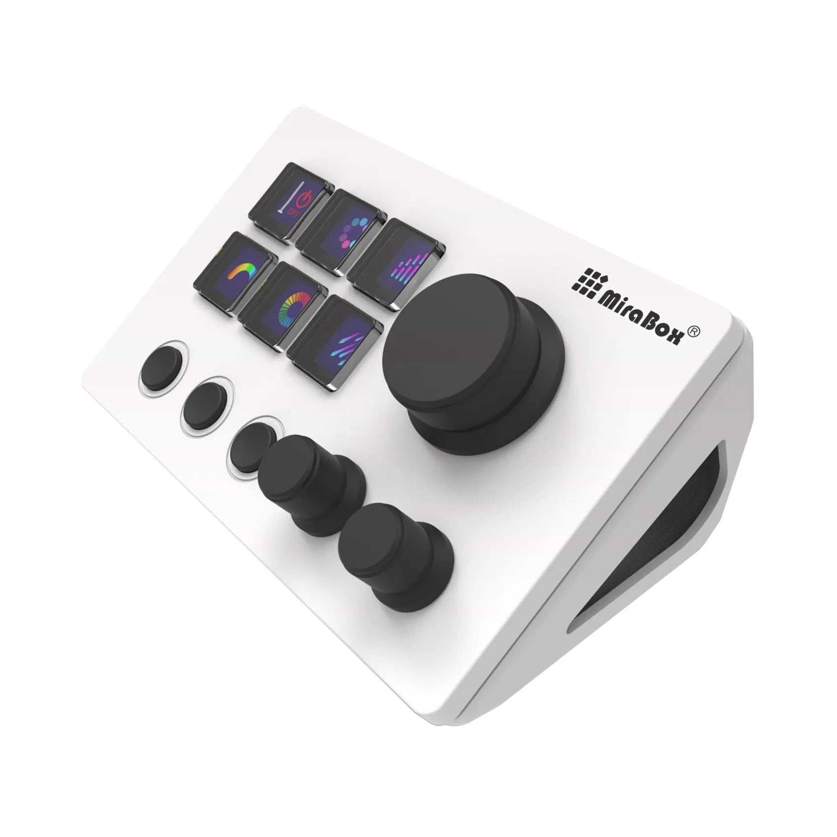 Black or white silicone membrane USB keyboard with 2m cable and mounting bracket