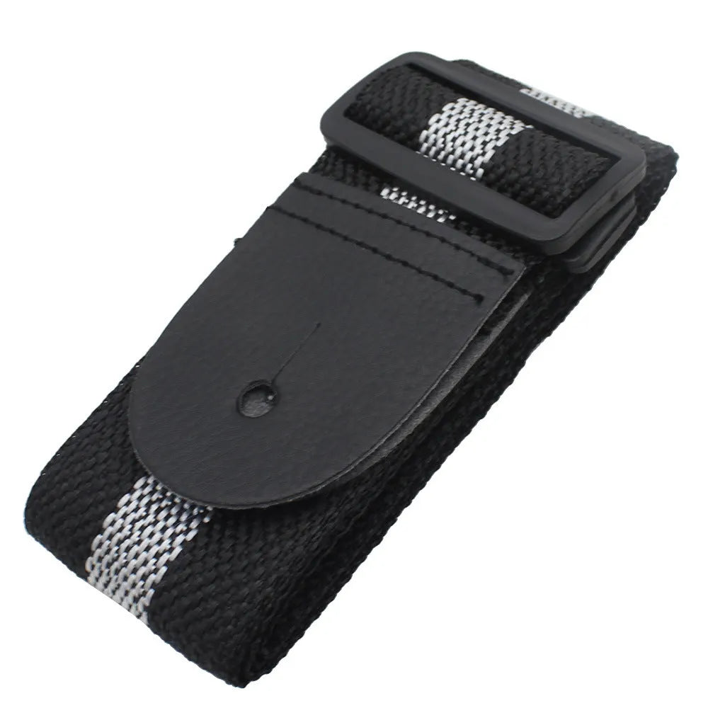 Woven crossbody musical instrument strap for guitars basses ukuleles in multiple colour options