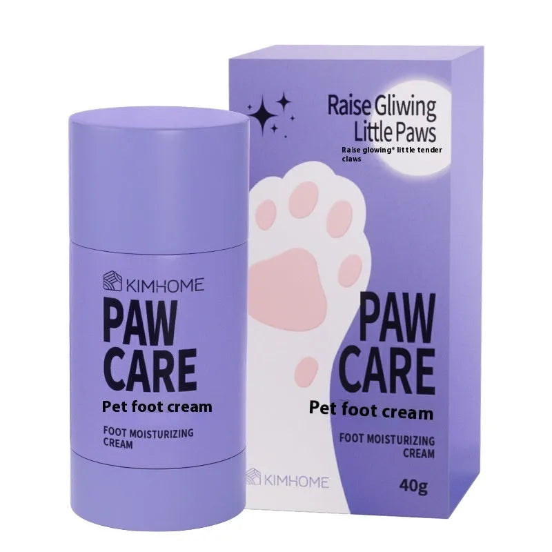 40g pet foot care cream tube with Brazil palm wax for cat and dog paw moisturising