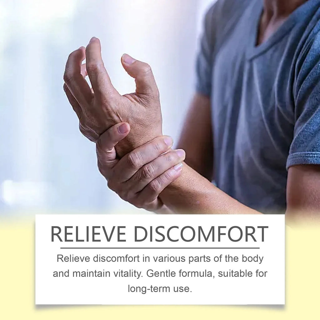 DOCTEAT Body Care Glue Wrap bottle containing 60 adhesive capsules for joint comfort treatment