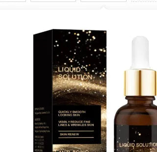 30ml facial moisturising liquid bottle with hyaluronic acid and glycerin