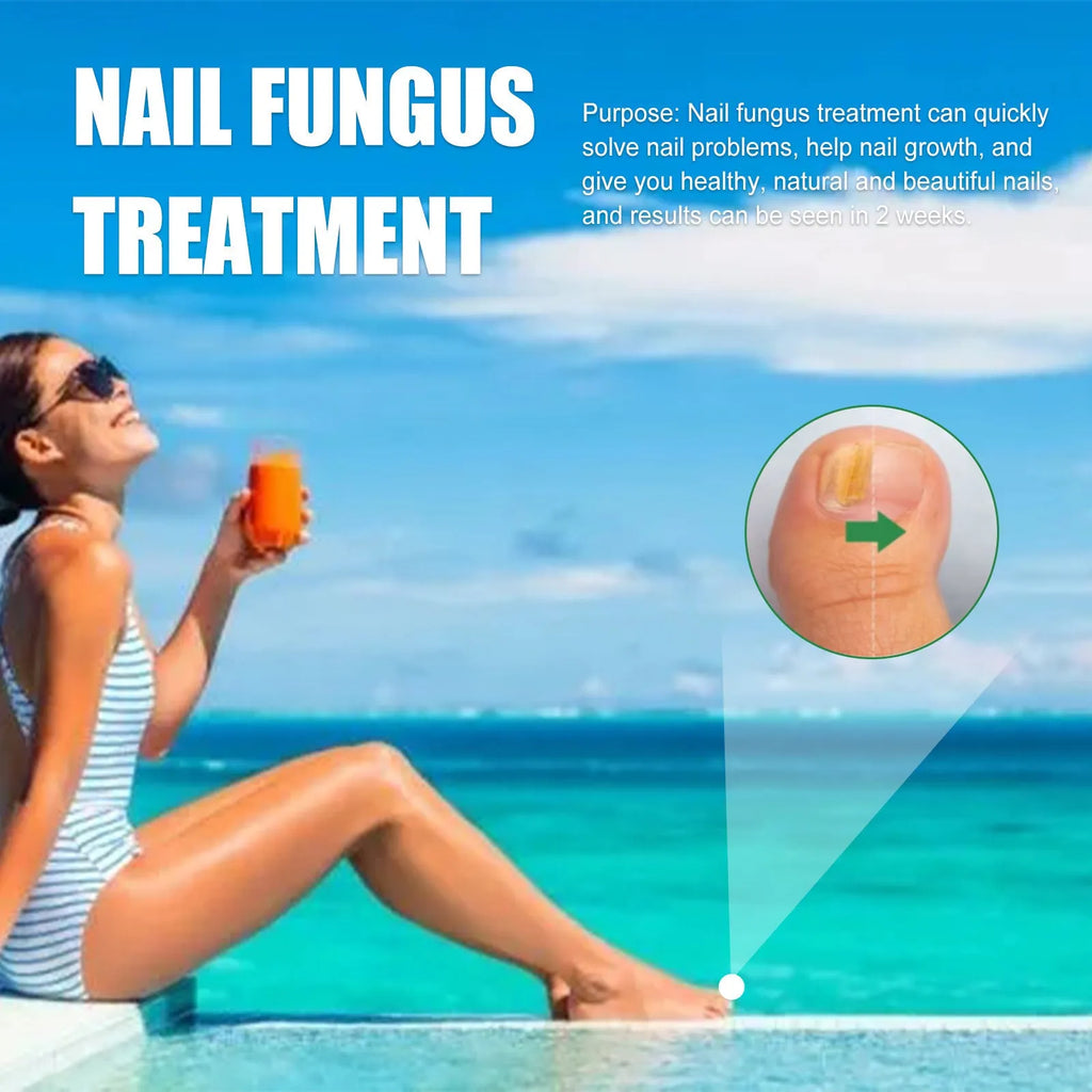 30ml bottle of tea tree oil nail repair solution for hand and foot care