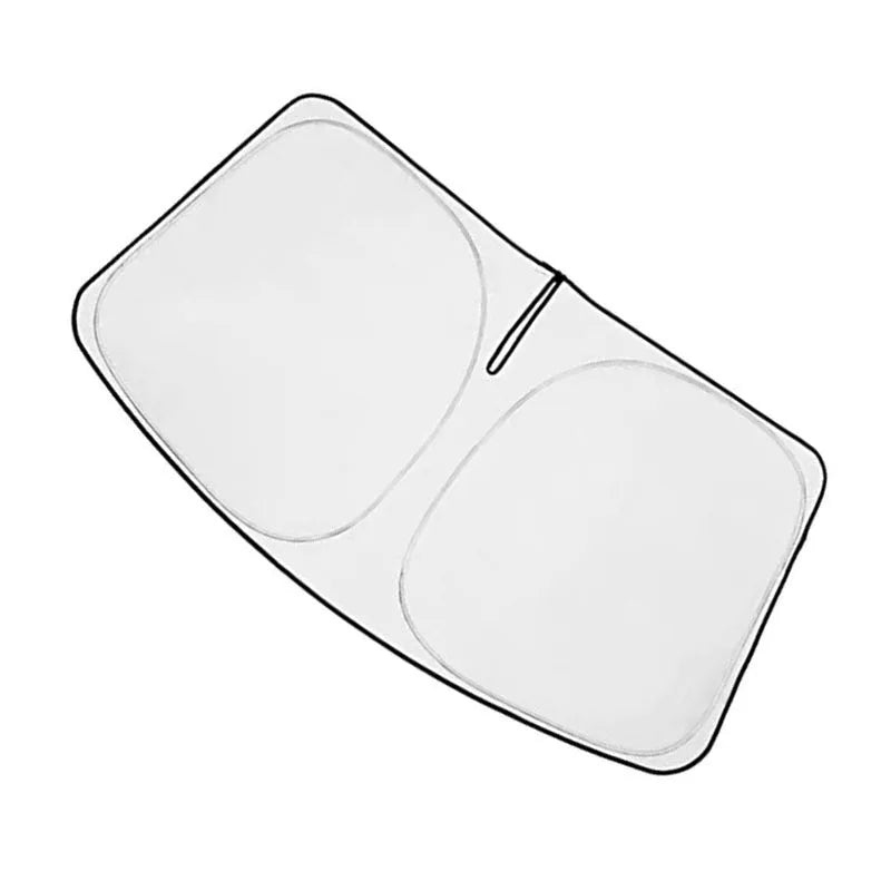 Silver reflective sunshade for Toyota NOAH XOVY 90 series front windshield