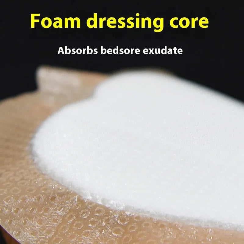 Skin colour silicone bedsore sticker dressing for pressure sore protection