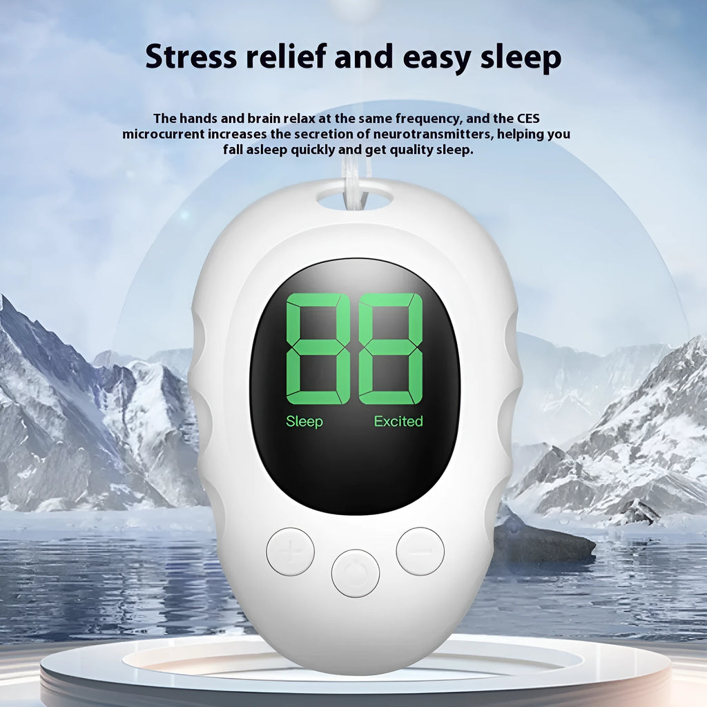 Silicone sleep aid hand grip with rechargeable battery and remote control functions in white black green colours