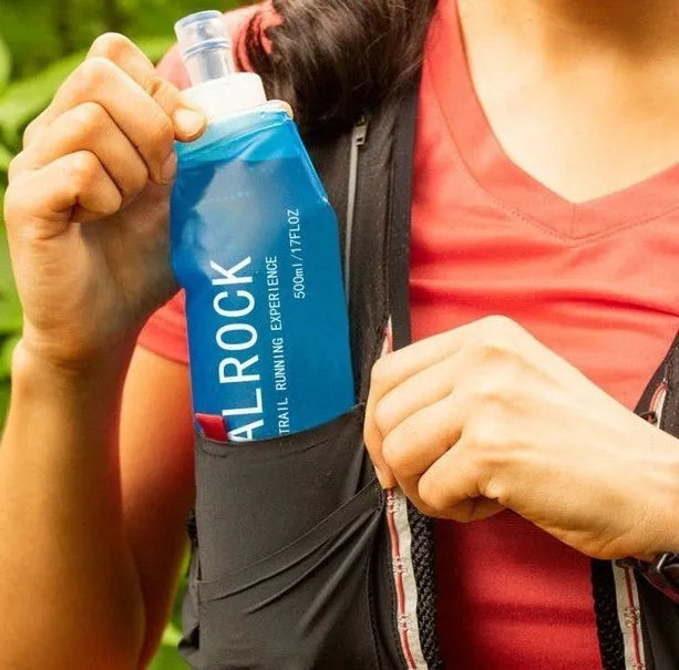 Portable plastic drinking straw with suction tube for mountain climbing and biking outdoor activities