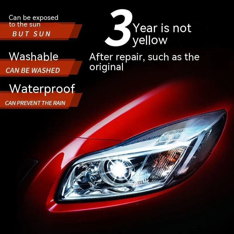 100ml bottle of car headlight restoration liquid for plastic headlamp lens repair