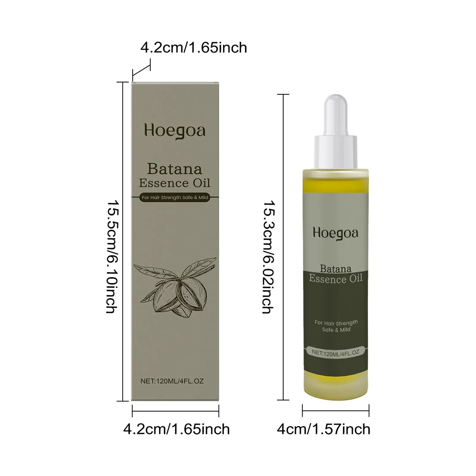 Platthana Secret Hair Essential Oil bottle, 120ml daily scalp treatment with natural oils.