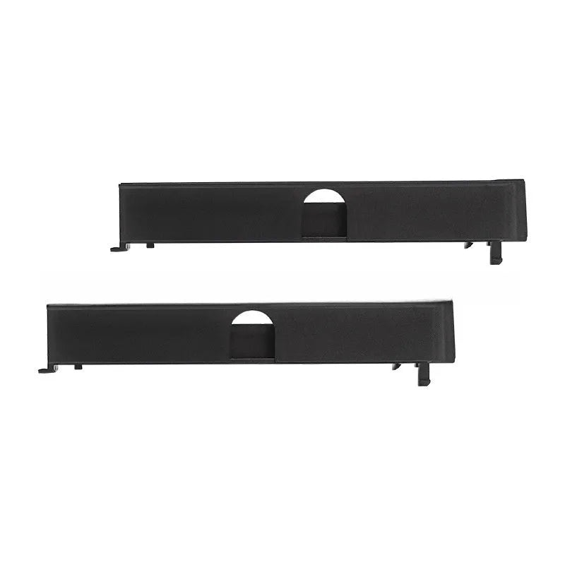 Black PS4 Pro hard drive bottom cover, warehouse door, baffle block, and strip repair parts.