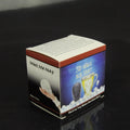 3D Halloween skull ice maker silicone tray producing a single large skull ice cube.