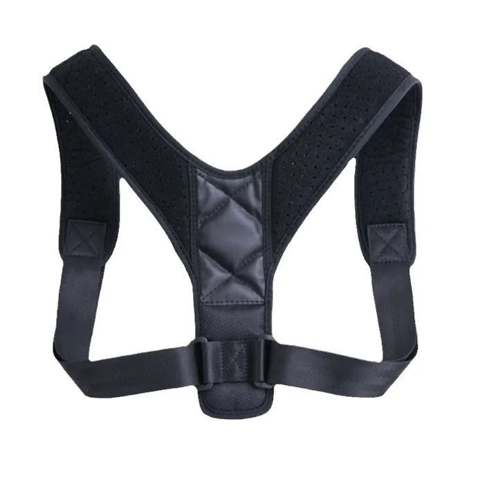 Adjustable nylon posture correction band for back support during sitting
