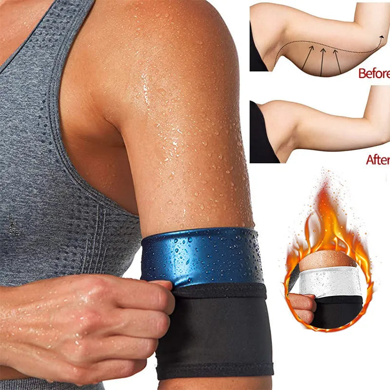 Elastic arm sweatband for sports in multiple colour and size options