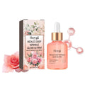 30ml rose essential oil bottle for facial wrinkle care and skin brightening