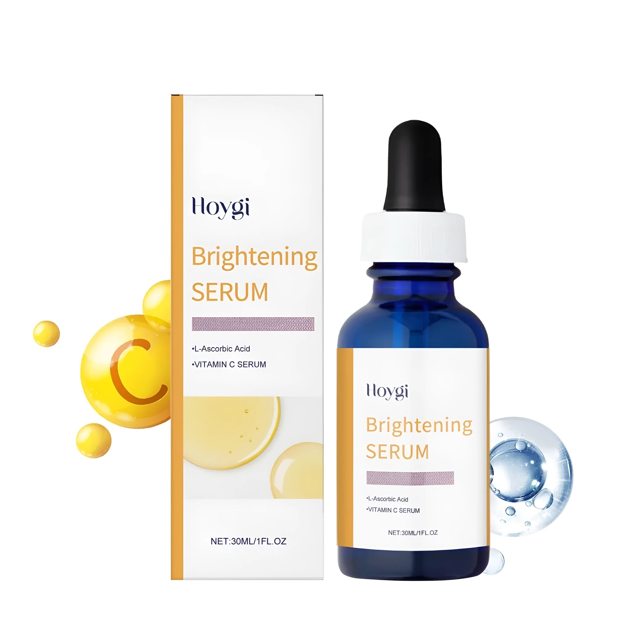 30ml bottle of Vitamin C Solution serum with vitamin E for facial skincare
