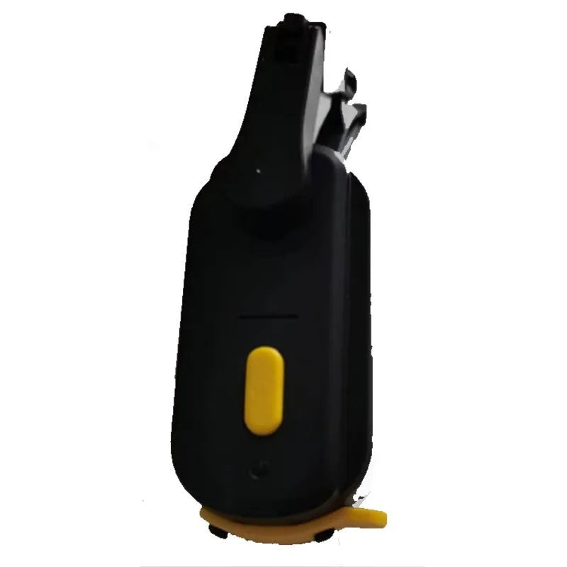 Black plastic helmet wiper motor with 65mm blade for motorcycle helmet installation