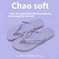 Orange foldable beach slippers showing hollow-out plastic upper and non-slip PVC sole