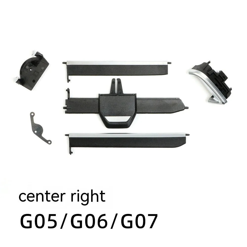 BMW front centre plastic air conditioning vent for G05 X5, G06 X6, G07 X7 models.