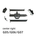 BMW front centre plastic air conditioning vent for G05 X5, G06 X6, G07 X7 models.