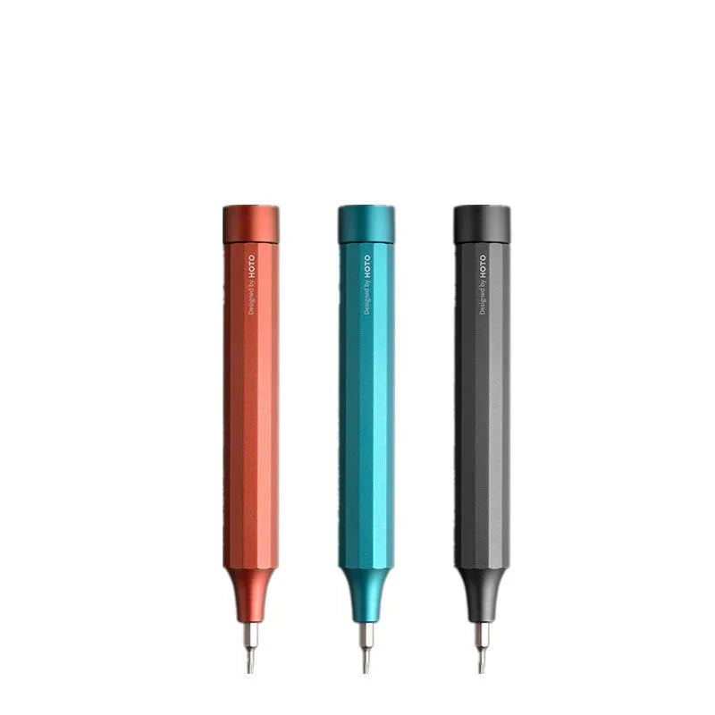 24-in-1 repair screwdriver set with aluminium body and magnetic bit storage for electronic device repair