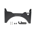 Black motorcycle cockpit fairing accessories for BMW R1250GS and R1200GS adventure models