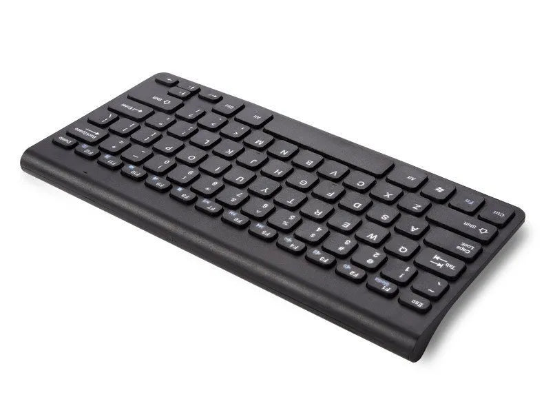 Wireless keyboard and mouse set in black colour with USB receiver