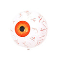 Halloween eyeball balloon with bloodshot pattern, 40cm inflated diameter