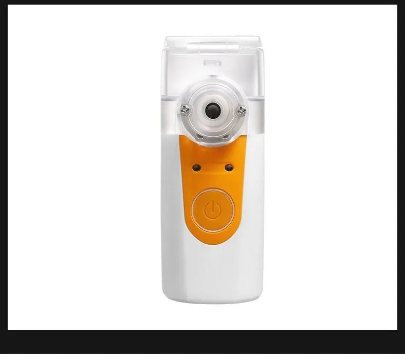 Columnar plastic USB handheld nebuliser with single mist outlet