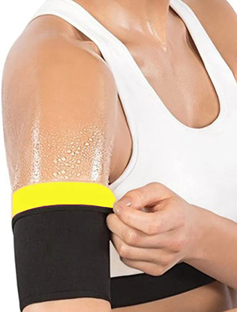 Elastic arm sweatband for sports in multiple colour and size options