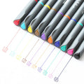 Hook line technical drawing pen with 0.38mm ultra-fine tip and syringe-style application system